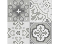 Vloertegel 84,24m² vintage grijs 45x45cm - afbeelding 3 van  4