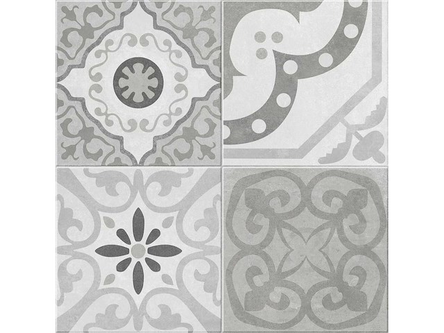 Vloertegel 84,24m² vintage grijs 45x45cm - afbeelding 3 van  3