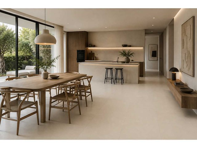 Vloertegel 86,4m2 essential cream 60x120cm - afbeelding 5 van  6