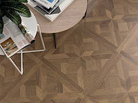 Vloertegel 92,16m² houtmozaïek walnoot 60x60cm - afbeelding 1 van  3