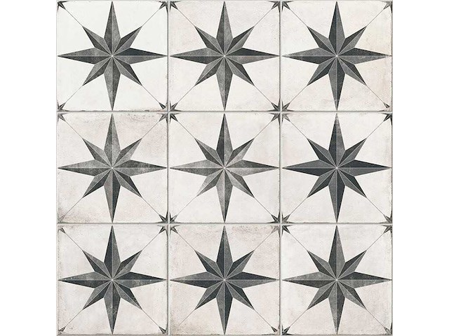 Vloertegel 92,16m2 vintage star 60x60cm - afbeelding 1 van  1