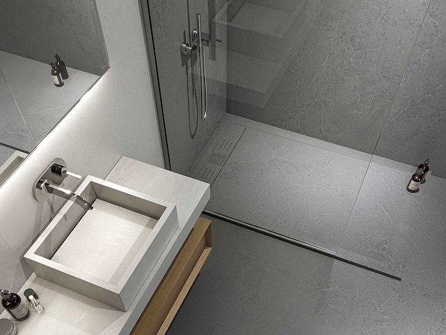 Vloertegel 97,2m² nordik anthraciet 90x90cm - afbeelding 7 van  11