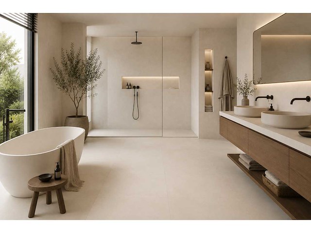 Vloertegels 60,48m² essential cream 60x120cm - afbeelding 6 van  6