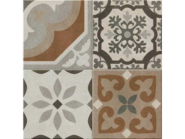 Vloertegels 84,24m² vintage mix 45x45cm - afbeelding 3 van  5
