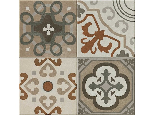 Vloertegels 84,24m² vintage mix 45x45cm - afbeelding 5 van  5