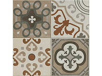Vloertegels 84,24m² vintage mix 45x45cm - afbeelding 2 van  3