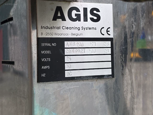 Vloer/veegmachine agis ambassador compact 200 cb - afbeelding 3 van  3