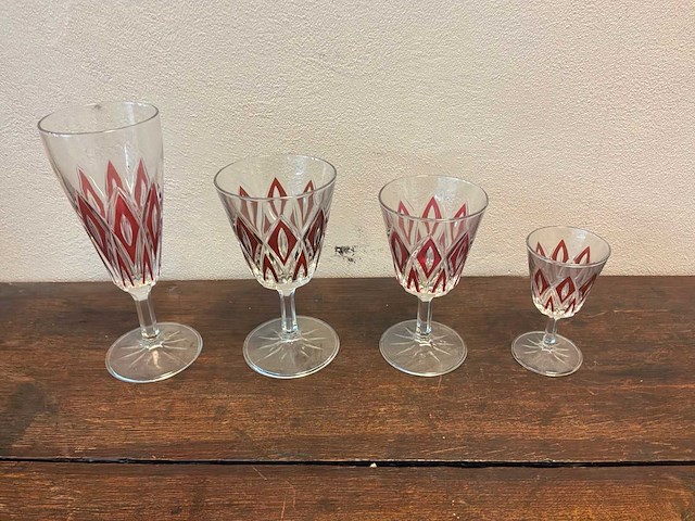 Vmc kristallen glazen (24x) - afbeelding 1 van  7