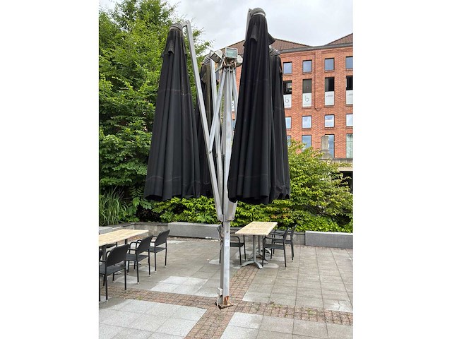 Vn plu parasol 4-delig - afbeelding 2 van  6