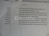 Vochtigheidssensor, hydro-alcoholische gel, noise-cancelling koptelefoons, kabelhaak, ... - afbeelding 2 van  9