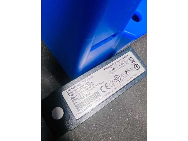 Vocollect - tba902-01 - rechargeable li-ion battery - batterij (74x) - afbeelding 2 van  2