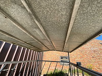 Voedertrog, 22 koeien gegalvaniseerd ijzer voerschuif - afbeelding 7 van  7