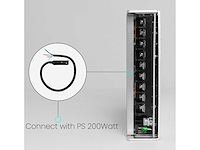 Voedingsconnector met kabel voor magnetische rail - 48v (x4) - afbeelding 1 van  1