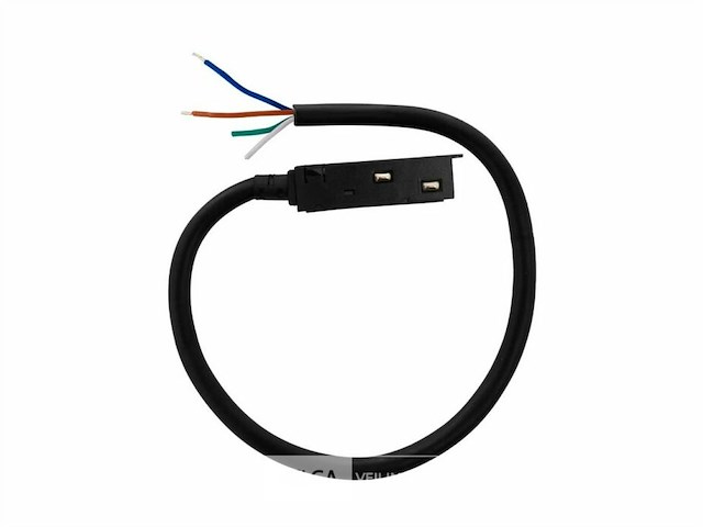 Voedingsconnector met kabel voor magnetische rail - 48v (x4) - afbeelding 2 van  4
