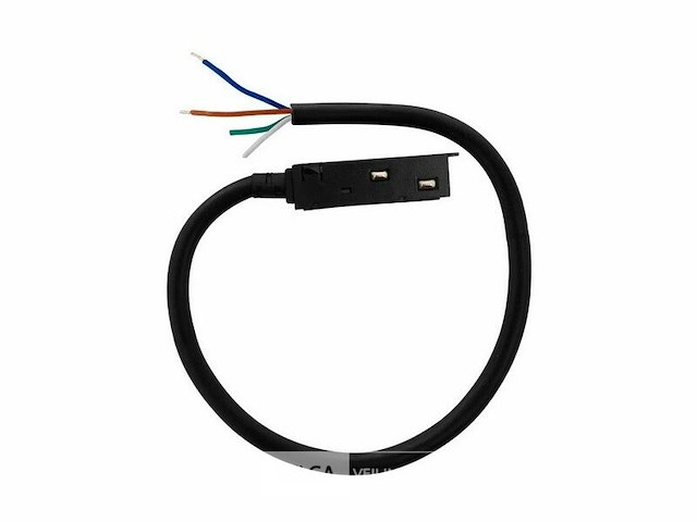 Voedingsconnector met kabel voor magnetische rail - 48v (x4) - afbeelding 2 van  4