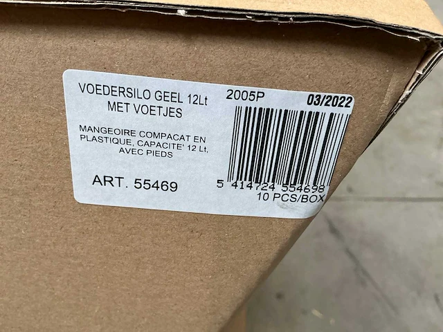 Voerdersilo met voetjes (20x) - afbeelding 4 van  4