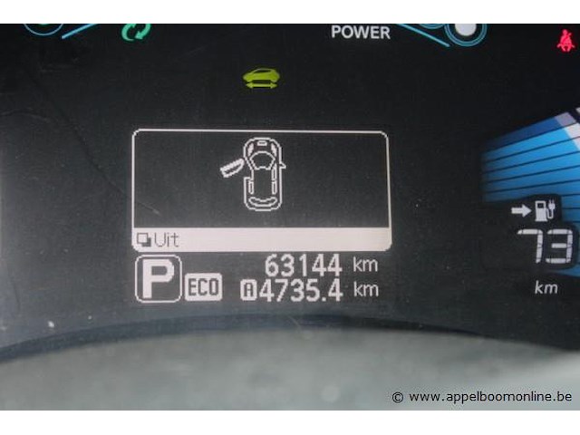 Voertuig meerdere doeleinde nissan leaf, elektrisch, 1ste inschrijving 29/11/2016, chassisnummer sjnfaaze0u6054126, 63.144 - afbeelding 4 van  13