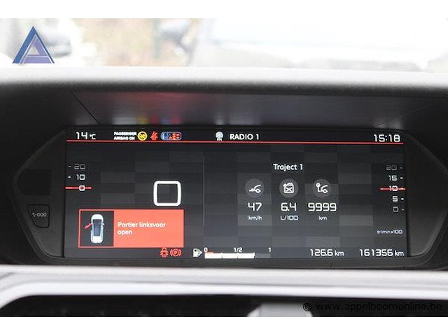 Voertuig meerdere doeleinden, citroen, c4 picasso, vf73ahnymhj688781, 1e insch 16/06/2017, 1199cm³, 96kw, benzine, euro 6b, 161 356km, kenteken i + ii, gelijkvormigheidsattest, keuring geldig tot 09/08/26 - afbeelding 5 van  13