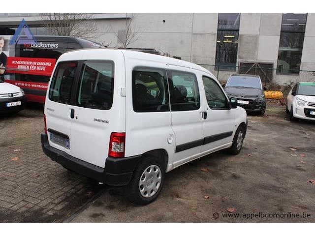 Voertuig meerdere doeleinden peugeot, partner, 1e insch 27/03/07, vf3gjkfwc95262415, 1360cm³, 55kw, benzine, euro 4, 98819km, kentekenbewijs, gelijkvormigheidsattest, keuring geldig tot 27/03/2026 - afbeelding 12 van  17