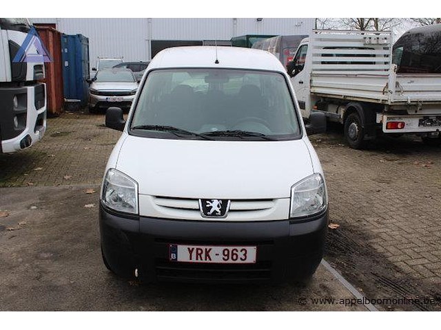 Voertuig meerdere doeleinden peugeot, partner, 1e insch 27/03/07, vf3gjkfwc95262416, 1360cm³, 55kw, benzine, euro 4, 115954km, kentekenbewijs, gelijkvormigheidsattest, keuring geldig tot 27/03/26 - afbeelding 1 van  16