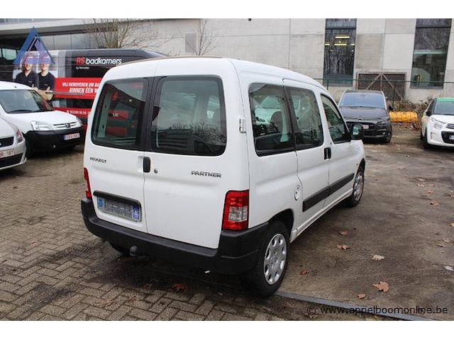 Voertuig meerdere doeleinden peugeot, partner, 1e insch 27/03/07, vf3gjkfwc95262416, 1360cm³, 55kw, benzine, euro 4, 115954km, kentekenbewijs, gelijkvormigheidsattest, keuring geldig tot 27/03/26 - afbeelding 11 van  16