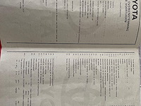 Voertuig meerdere doeleinden toyota auris (2010 / sb1 kn5 6e0 0e 001 893) - afbeelding 18 van  33
