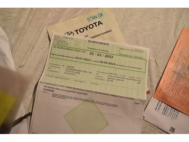 Voertuig meerdere doeleinden toyota auris (2010 / sb1 kn5 6e0 0e 001 893) - afbeelding 24 van  33