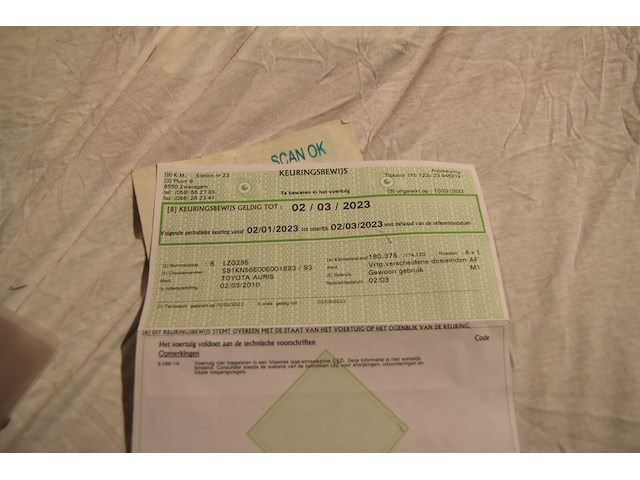 Voertuig meerdere doeleinden toyota auris (2010 / sb1 kn5 6e0 0e 001 893) - afbeelding 27 van  33