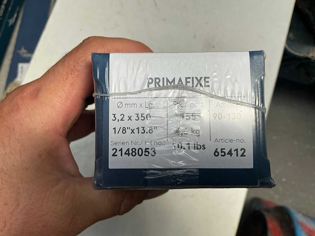 Voestalpine böhler primafixe 3.2x350 doos laselectroden (8x) - afbeelding 3 van  5