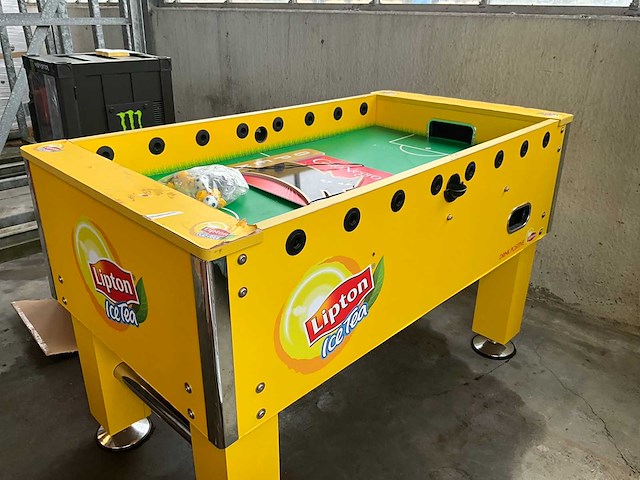 Voetbal speeltafel/toestel - afbeelding 8 van  8