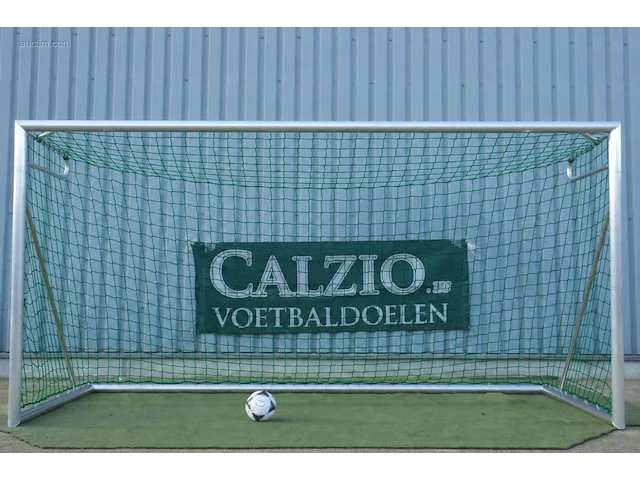 Voetbaldoel calzio champion 400, incl doelnet... - afbeelding 2 van  4