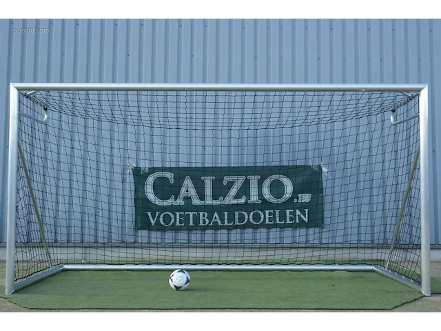 Voetbaldoel calzio champion 400, incl doelnet... - afbeelding 2 van  4