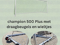 Voetbaldoel calzio champion 500, incl wielenset,...