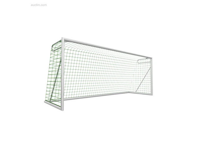 Voetbaldoel calzio elite 500, incl doelnet groen - afbeelding 1 van  4