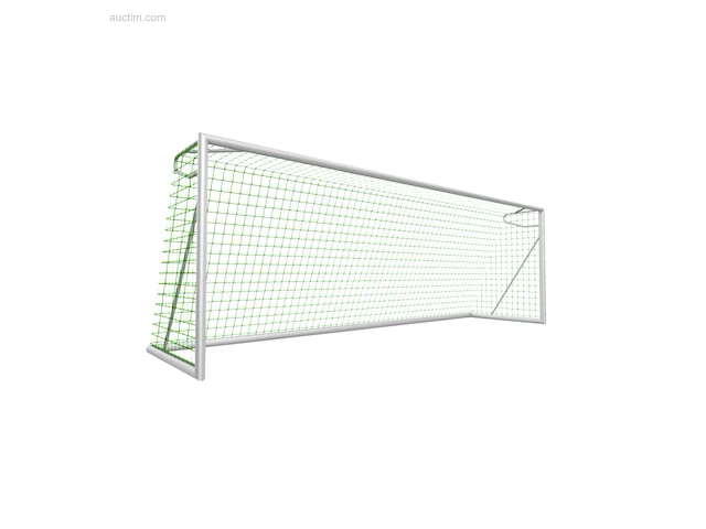 Voetbaldoel calzio elite 600, incl doelnet groen - afbeelding 2 van  4
