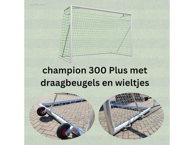 Voetbaldoelen calzio champion 300, incl... - afbeelding 1 van  3