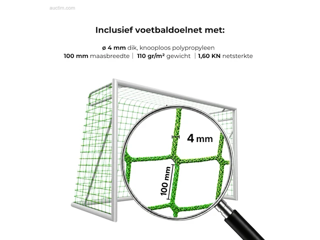 Voetbaldoelen calzio champion 300, incl... - afbeelding 3 van  3