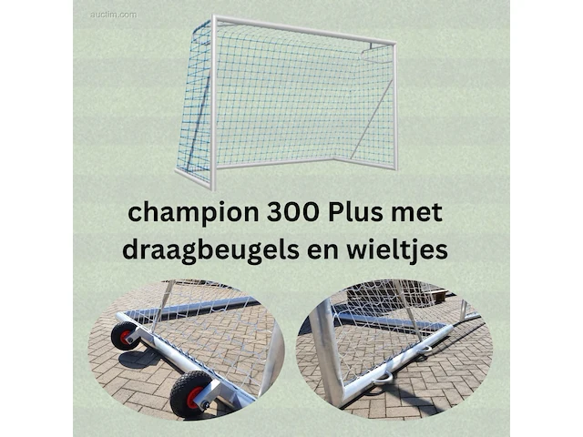 Voetbaldoelen calzio champion 300, incl... - afbeelding 1 van  3