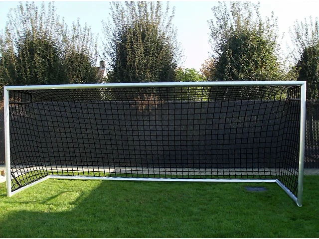Voetbaldoelen calzio champion 500, incl doelnet... - afbeelding 2 van  4