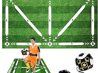 Voetbalmat, voetbaltrainingsmat - afbeelding 1 van  4