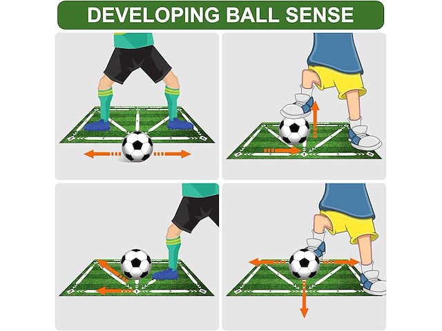 Voetbalmat, voetbaltrainingsmat - afbeelding 2 van  4