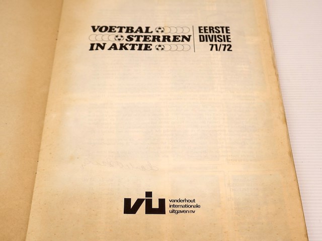 Voetbalsterren in aktie 71/72 - afbeelding 2 van  5