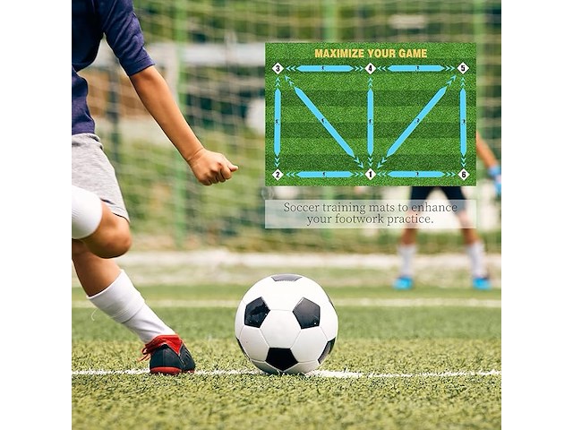 Voetbaltrainingsmat, 90 x 60 cm - afbeelding 3 van  4