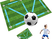Voetbaltrainingsmat, 90 x 60 cm - afbeelding 1 van  4