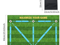 Voetbaltrainingsmat, 90 x 60 cm - afbeelding 2 van  4