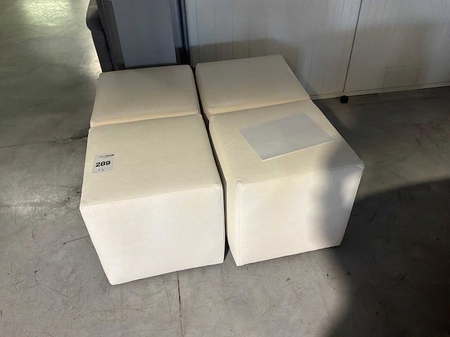 Voetbanken (4x) - afbeelding 1 van  3