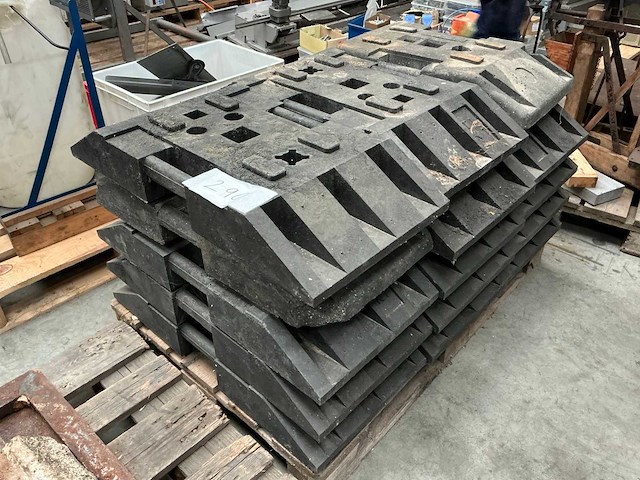 Voeten voor bouwhekken (15x) - afbeelding 1 van  7