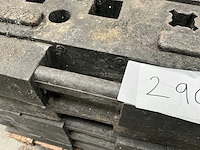 Voeten voor bouwhekken (15x) - afbeelding 4 van  7