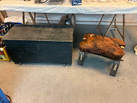 Voetenbank + kist - afbeelding 4 van  7