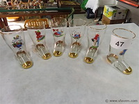 Voetglazen 6 stuks - afbeelding 1 van  3